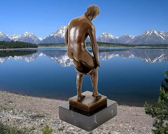 art-érotique-sexe-gay-homme-nu-intégrale-ttbm-statue-bronze