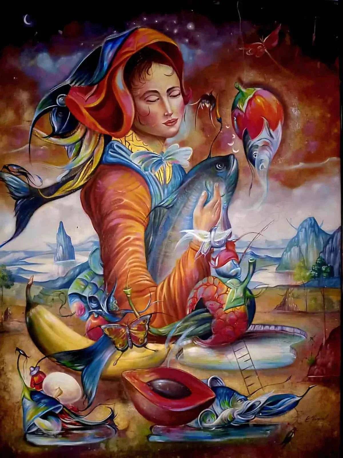 Dorothea Tunning Fête d'anniversaire, 1942, 65×102 cm : Descriptif de l'œuvre | Artchive Dorothea Tunning Fête d'anniversaire, 1942, 65×102 cm : Descriptif de l'œuvre | Artchive