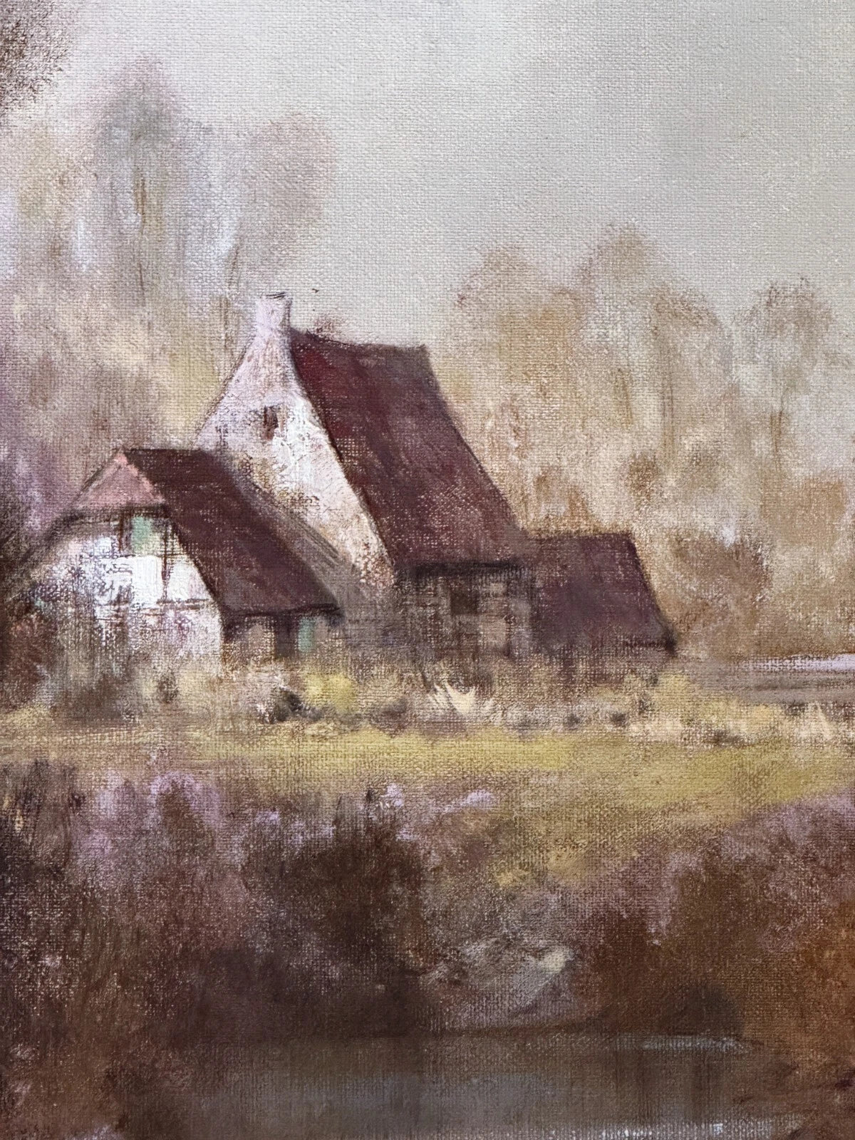 art-decoration-tableau-peinture-huile-toile-paysage-campagne-allemande
